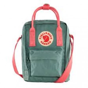 Fjallraven Kanken Sling Cross Body Bag – Frost Green Peach Pink